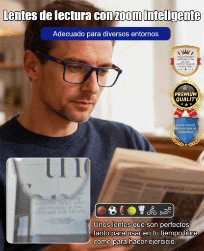 Gafas transparentes de estilo minimalista con protección contra luz azul para vista cansada