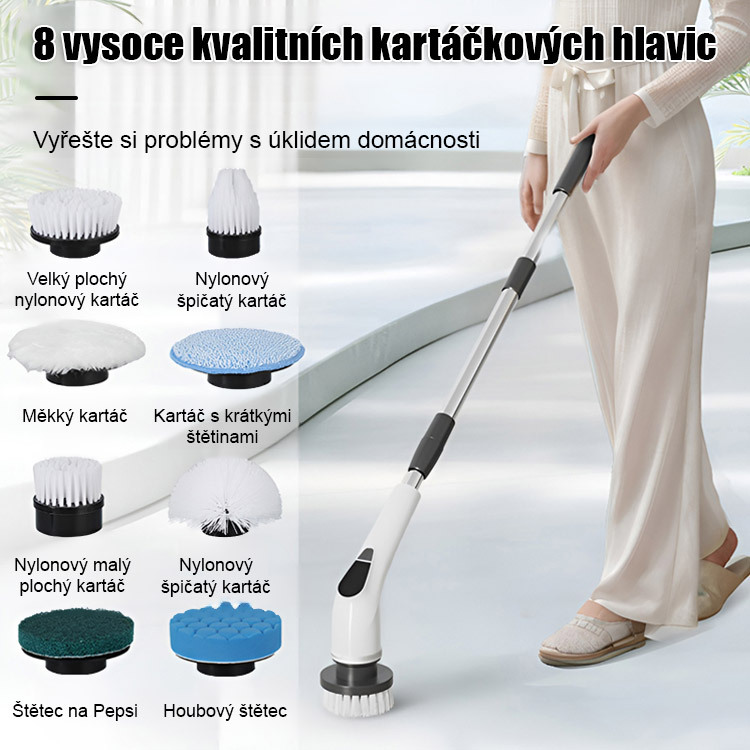 🔥Snadné všestranné čištění, účinné odstranění odolných nečistot✨