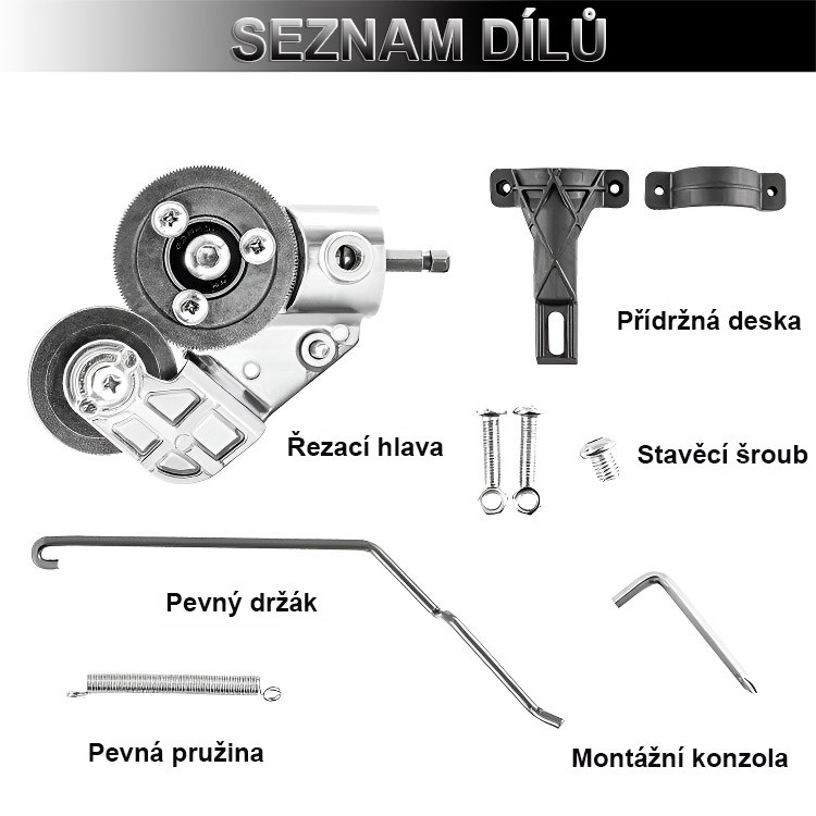 ✂Přenosná multifunkční řezačka na kov, bez hluku a bez odlétajících třísek