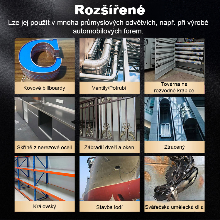  [90 ° C - 480 ° C nastavitelné] Ruční laserový svařovací stroj