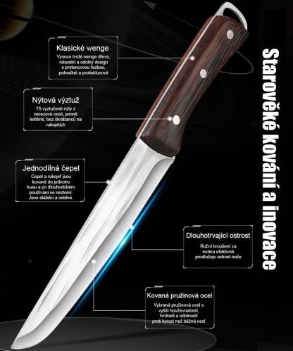 ✨Mistrovská díla: Ostrost a krása ručně kovaných nožů🏆