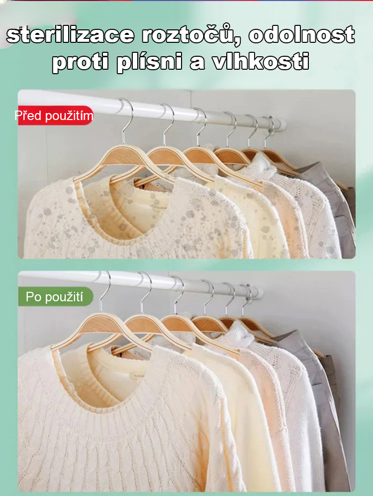 ✨Odstranění roztoče baktericidní vůně Camphor pilulky🏆