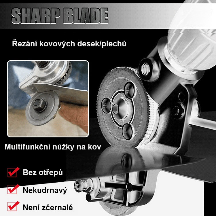 ✂Přenosná multifunkční řezačka na kov, bez hluku a bez odlétajících třísek
