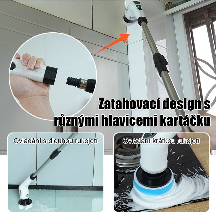 🔥Snadné všestranné čištění, účinné odstranění odolných nečistot✨