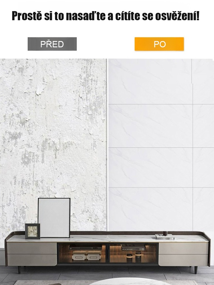 Imitace keramických dlaždic nálepky na zeď ✨ Pohodlné a krásné možnosti bytové dekorace🏆