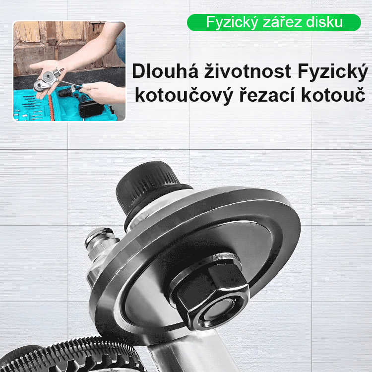 ✂Přenosná multifunkční řezačka na kov, bez hluku a bez odlétajících třísek