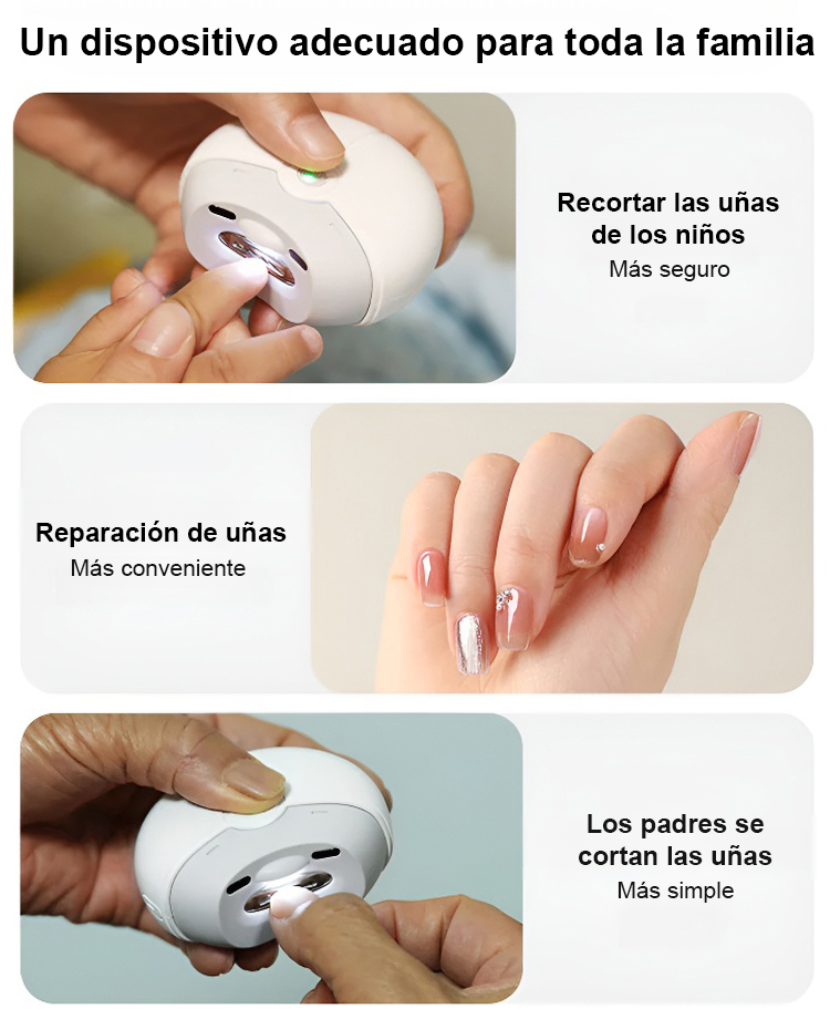 Cortaúñas eléctrico Seiko alemán