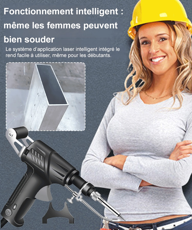 【Numéro un des ventes d'outils】Pistolet de soudage électrique interne