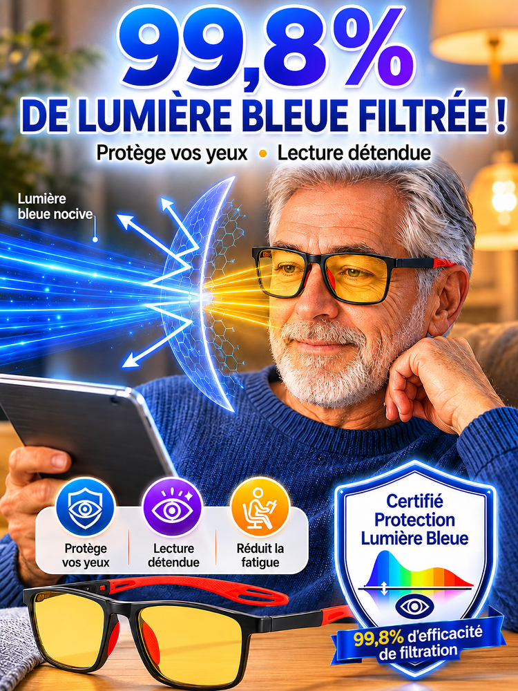 【Recommandé par les ophtalmologistes】Lunettes adaptatives photochromiques – pour toutes corrections