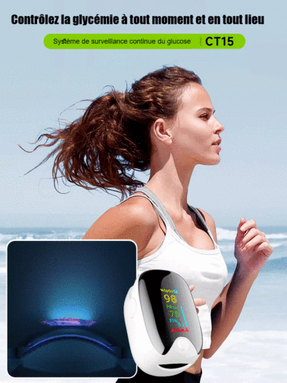 【Développé par un hôpital de pointe】Oxymètre de pouls à pince.