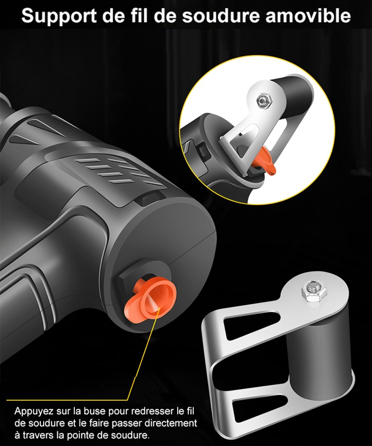 【Numéro un des ventes d'outils】Pistolet de soudage électrique interne