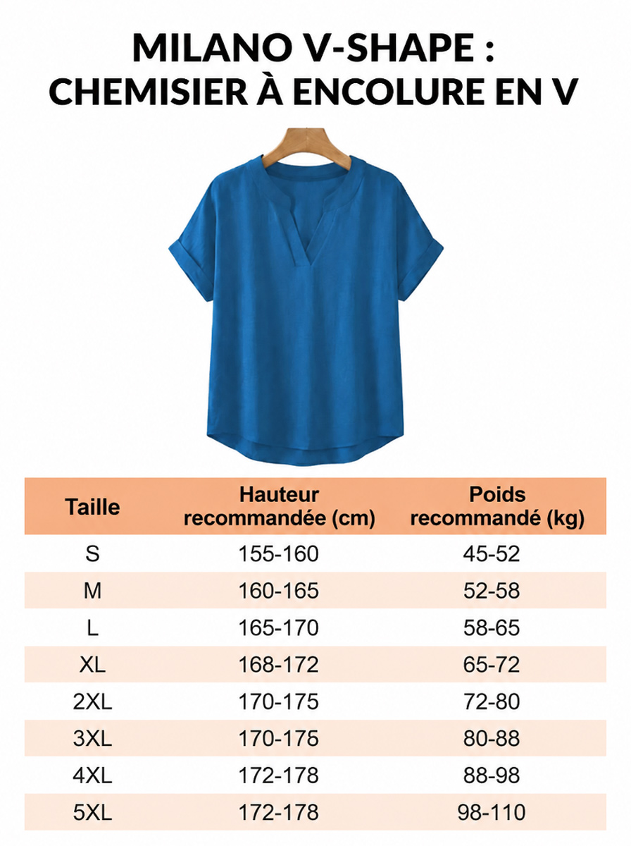 [Silhouette -5kg en 3 secondes] L’exclusive blouse en satin de Milan avec décolleté en V