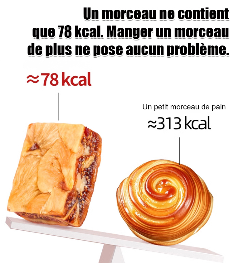 【Recommandé pour une consommation quotidienne par des experts en santé】Tarte aux figues, sésame noir et noix