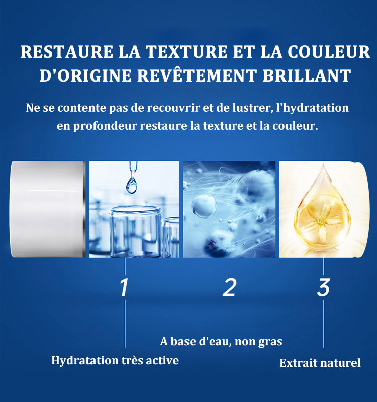 【Utilisé par des ateliers automobiles professionnels comme Feu Vert】Revêtement de rénovation pour plastiques automobiles