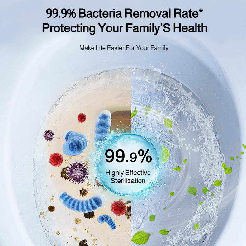 Household bathroom cleaning brush disposable set