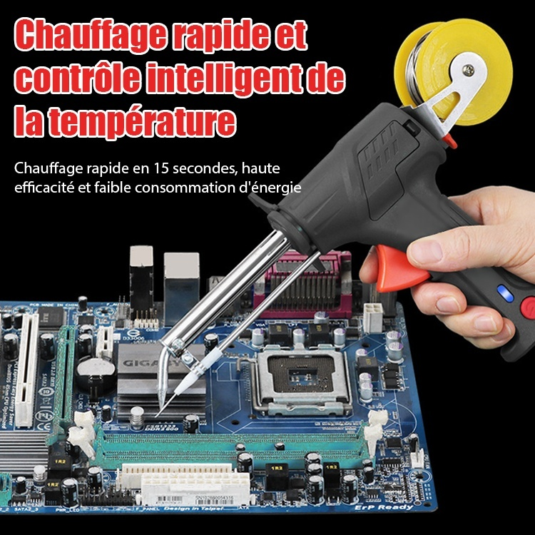 【Meilleur produit à l'International Hardware Fair de Cologne】Ensemble fer à souder multifonctionnel