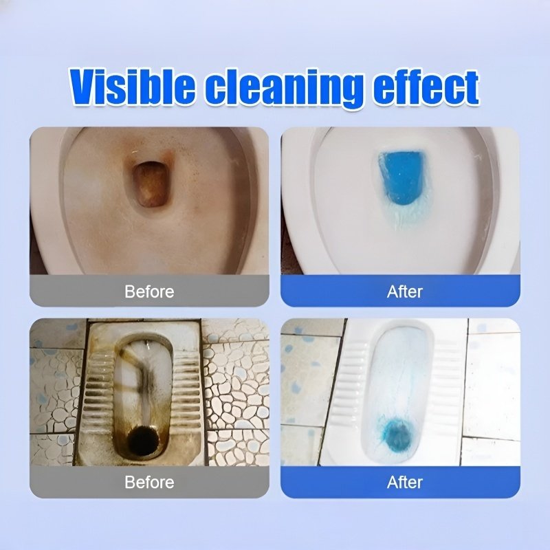 Household bathroom cleaning brush disposable set