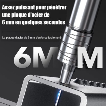 【Outil le plus populaire au Salon de la décoration intérieure de Paris】Pistolet à clous silencieux