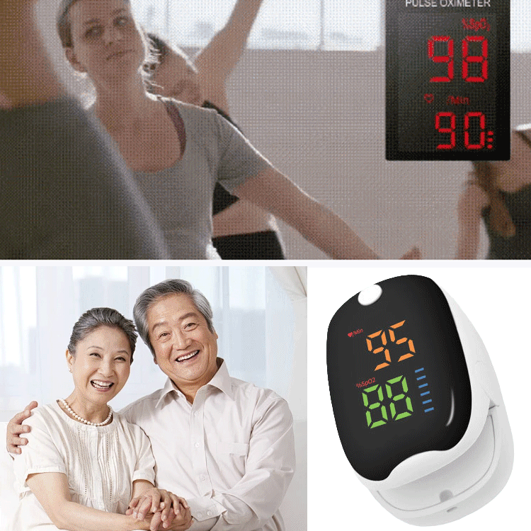 Moniteur domestique à pince pour les doigts