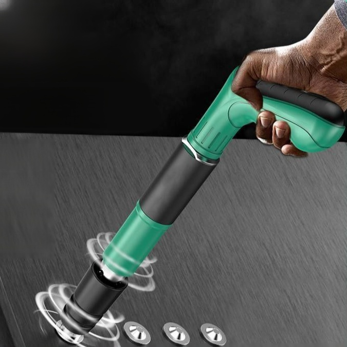 【Outil le plus populaire au Salon de la décoration intérieure de Paris】Pistolet à clous silencieux