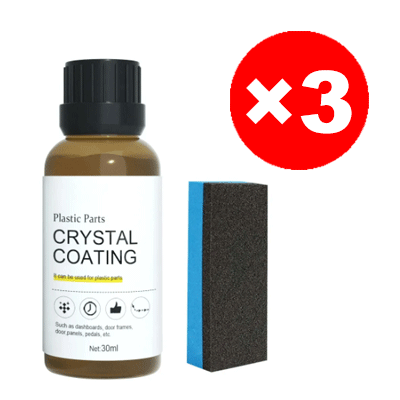 【Utilisé par des ateliers automobiles professionnels comme Feu Vert】Revêtement de rénovation pour plastiques automobiles