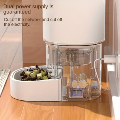 MarvelPaws Automatic Pet Feeder| Cat Food And Dog Food| WiFi Remote Control, Detachable Washing| Large Capacity Pet Feeder For Cats And Puppies