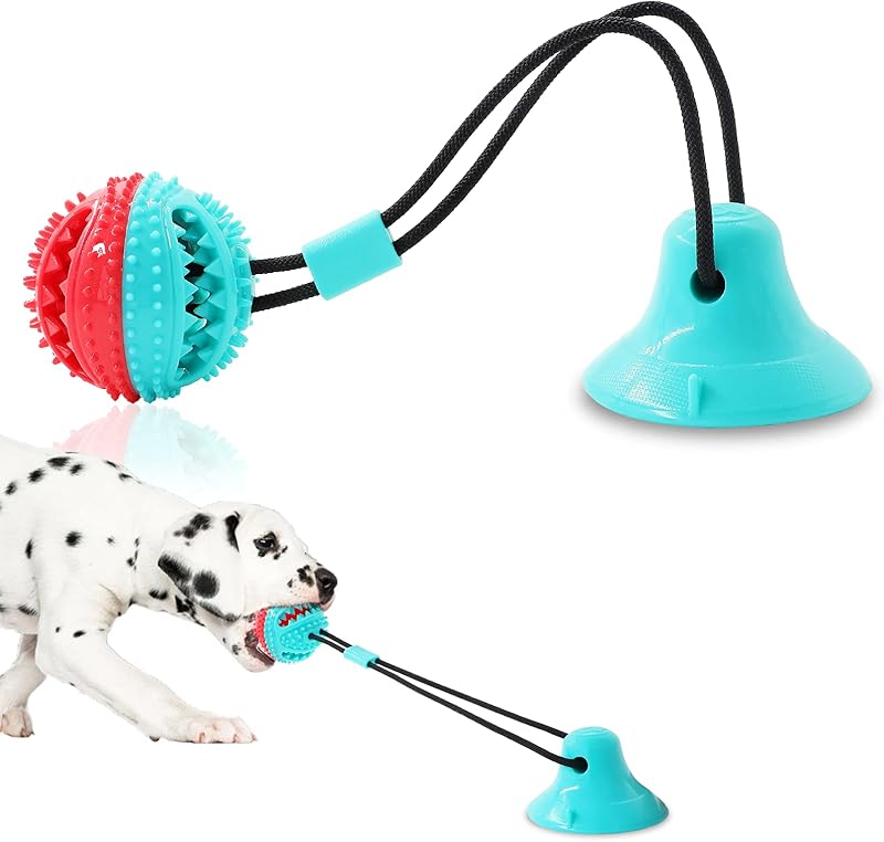 MarvelPaws Dog Chew Toys for Aggressive Chewers| Puppy Dog Training Treats Teething Rope Toys for Boredom Dog Puzzle Treat Food Dispensing Ball Toys for Puppies Teething