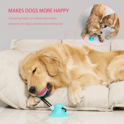 MarvelPaws Dog Chew Toys for Aggressive Chewers| Puppy Dog Training Treats Teething Rope Toys for Boredom Dog Puzzle Treat Food Dispensing Ball Toys for Puppies Teething
