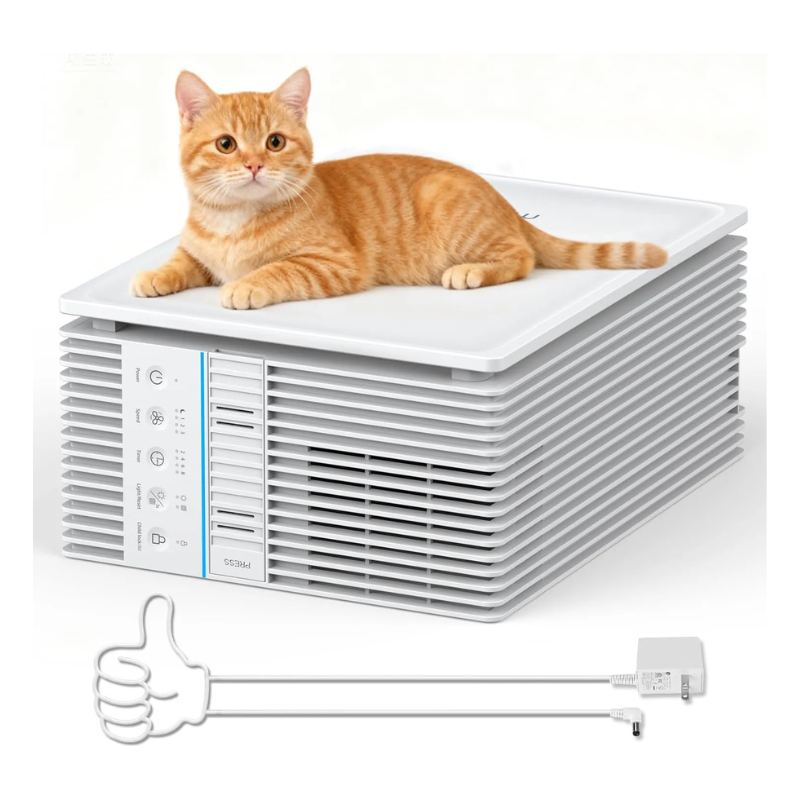 Air Purifiers for Home Large Room Up to 1300 Ft²| MOOKA HEPA Air Purifier for Home Pets with Washable Pre-Filter, Fragrance, Air Cleaner for Pet Hair Odor in Bedroom, Dorm Room, Office