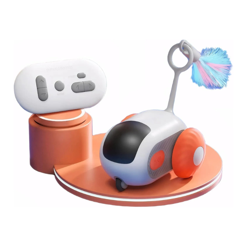 MarvelPaws Smart Electric Cat Toy - Speedy Chase 2.0| Self-Play Interactive Cat Toy Ball for Indoor Kitten & Adult Cats| Stimulating Automatic Enrichment Toys 