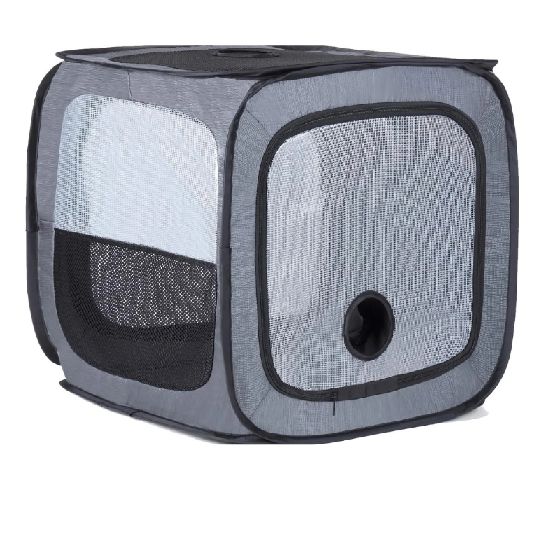 MarvelPaws Pet Drying Box| Waterproof, Anti-Hair Flying, Portable Cat/Dog Cage Kennel| Foldable Cat Grooming House Dryer