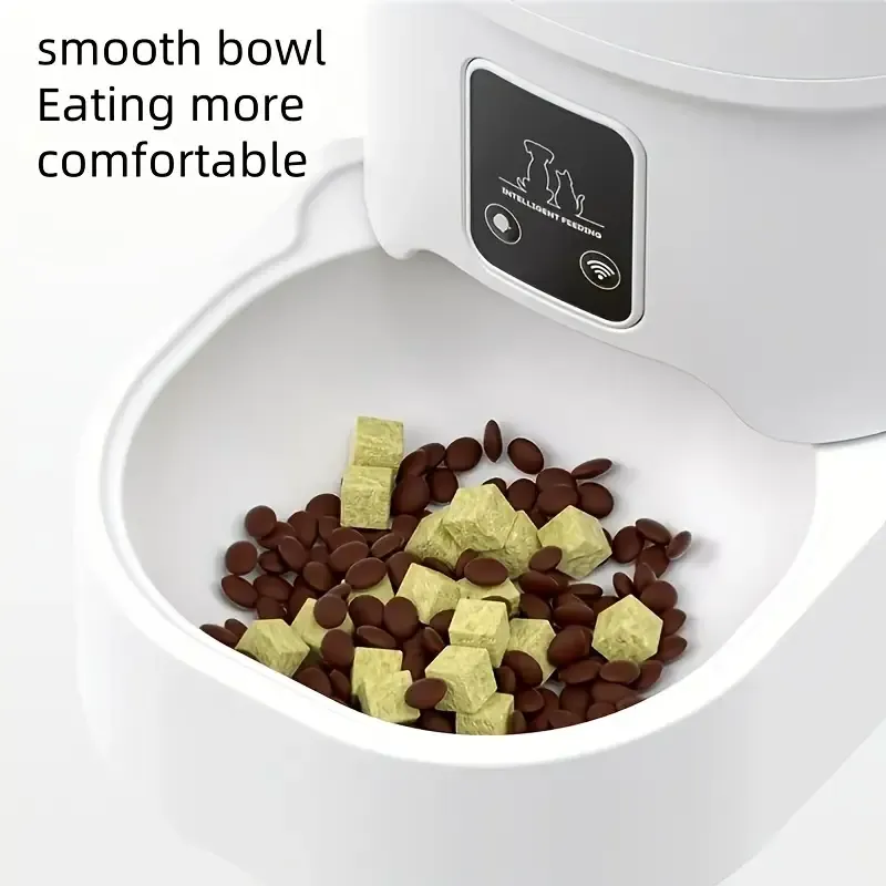 MarvelPaws Automatic Pet Feeder| Cat Food And Dog Food| WiFi Remote Control, Detachable Washing| Large Capacity Pet Feeder For Cats And Puppies