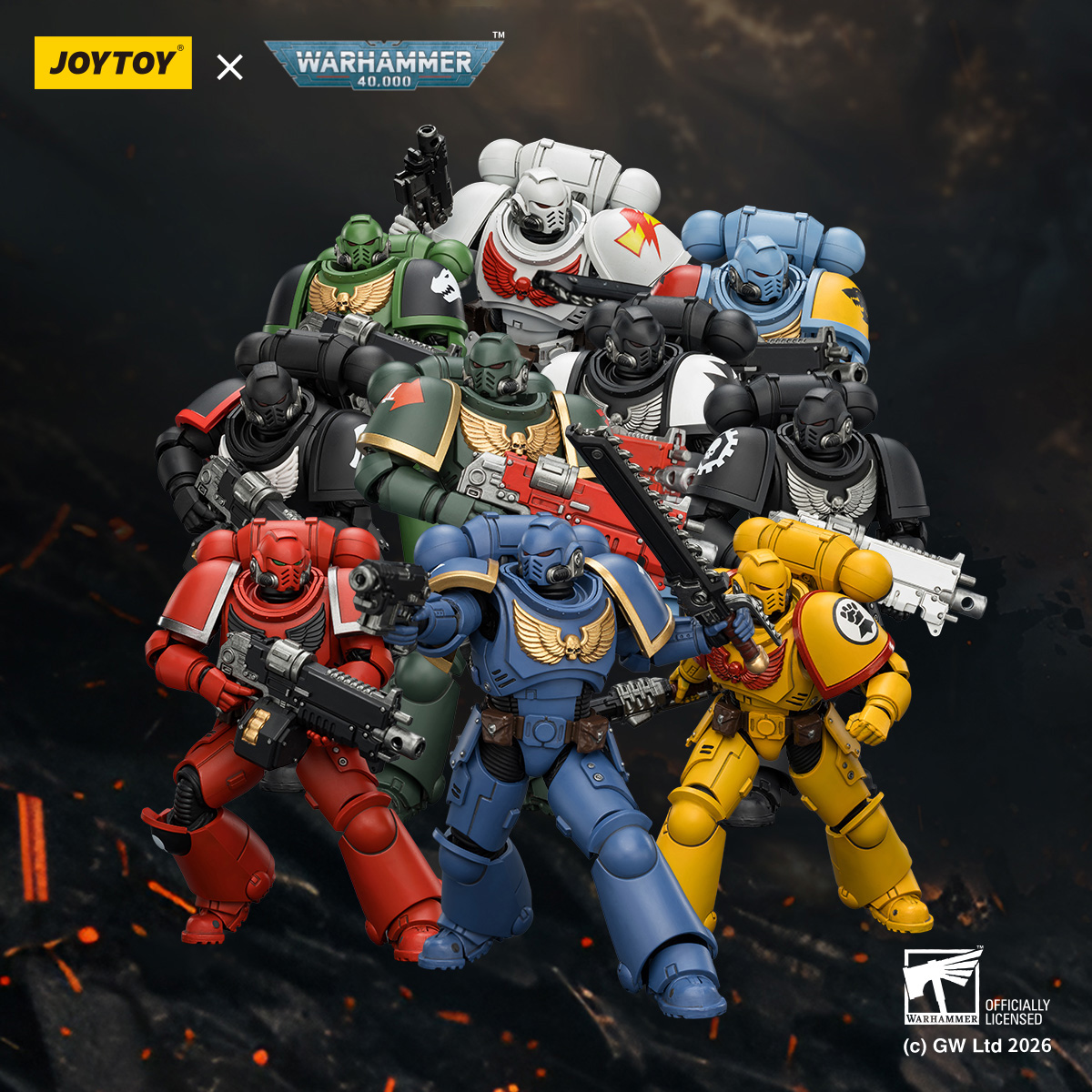 JoyToy WH40K Intercessor Squad