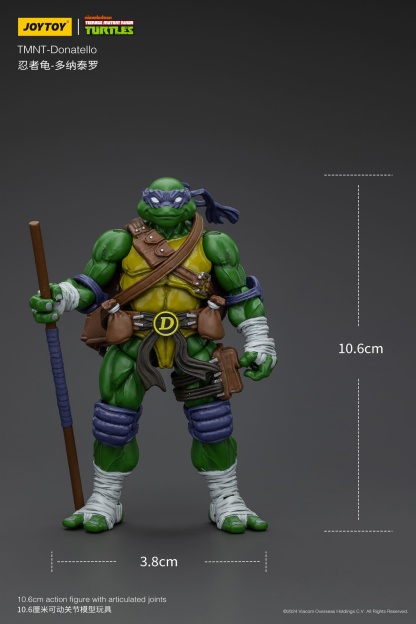 JoyToy TMNT Teenage Mutant Ninja Turtles Donatello