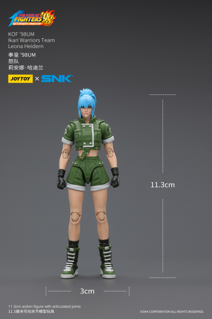 JoyToy King of Fighter 98UM Ikari Warriors Team Leona Heidern