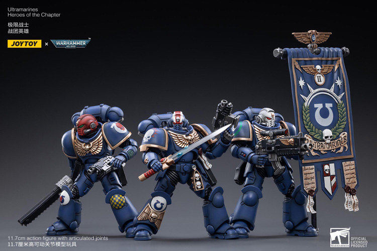 JoyToy WH40K Ultramarines Heroes Of The Chapter Set