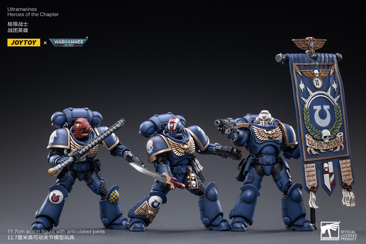 JoyToy WH40K Ultramarines Heroes Of The Chapter Set