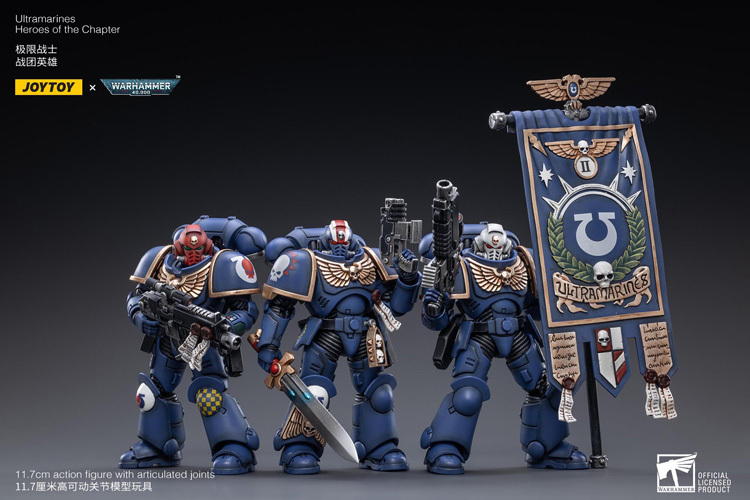 JoyToy WH40K Ultramarines Heroes Of The Chapter Set
