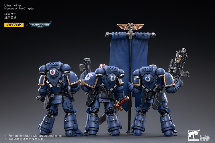 JoyToy WH40K Ultramarines Heroes Of The Chapter Set
