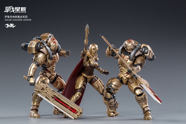 JoyToy Battle For The Stars Golden Legion Saluk – Joytoy Figure