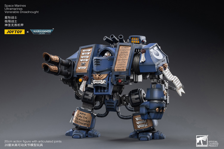 JOYTOY ウォーハンマー ウルトラマリーン　ヴェネラブル・ドレッドノート JoyToy WH40K Ultramarines Venerable Dreadnought – Joytoy Figure