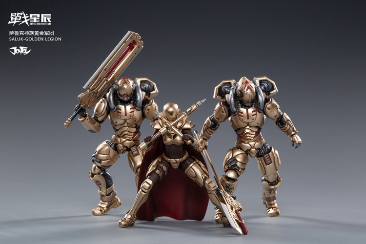 JoyToy Battle For The Stars Golden Legion Saluk – Joytoy Figure
