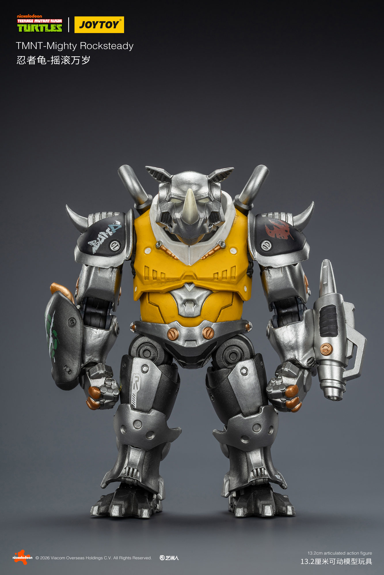 シリースタイル マッドトイ MADTOY JoyToy Action Figure TMNT - Mighty Rocksteady – Joytoy Figure