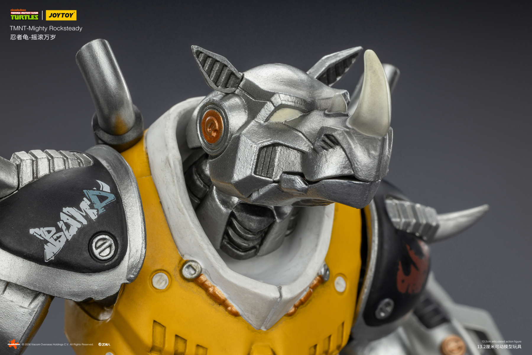 JoyToy Action Figure TMNT - Mighty Rocksteady