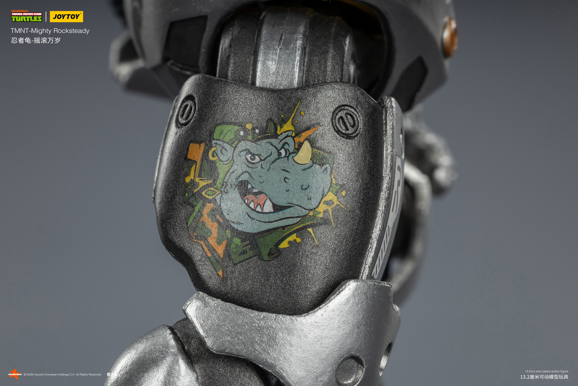 JoyToy Action Figure TMNT - Mighty Rocksteady