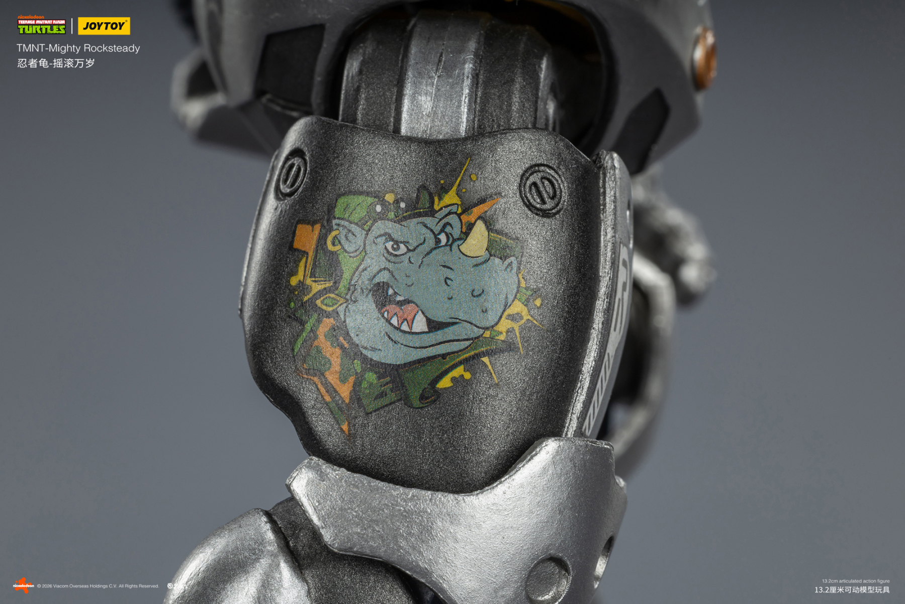 JoyToy Action Figure TMNT - Mighty Rocksteady