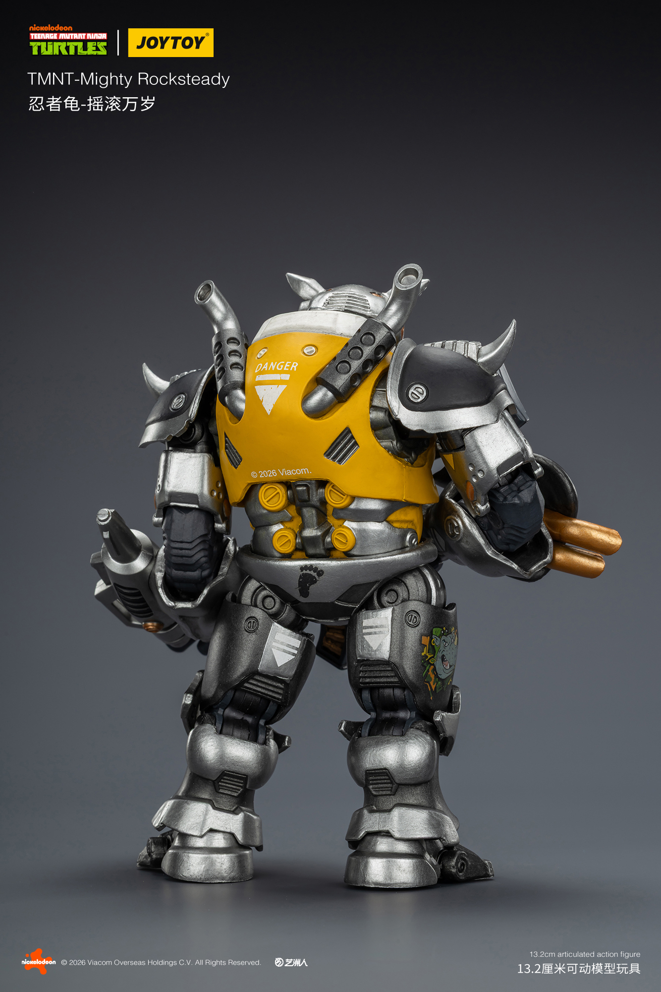 JoyToy Action Figure TMNT - Mighty Rocksteady