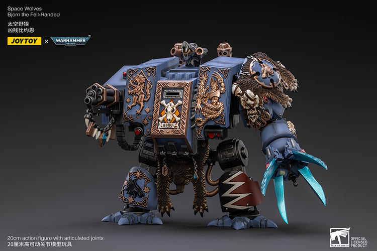 JoyToy WH40K Space Wolves Bjorn the Fell-Handed