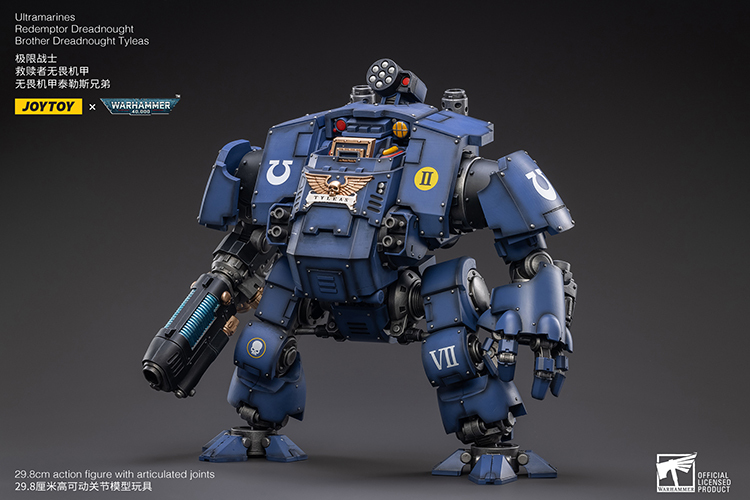 JoyToy WH40K Ultramarines Redemptor Dreadnought Brother Dreadnought Tyleas