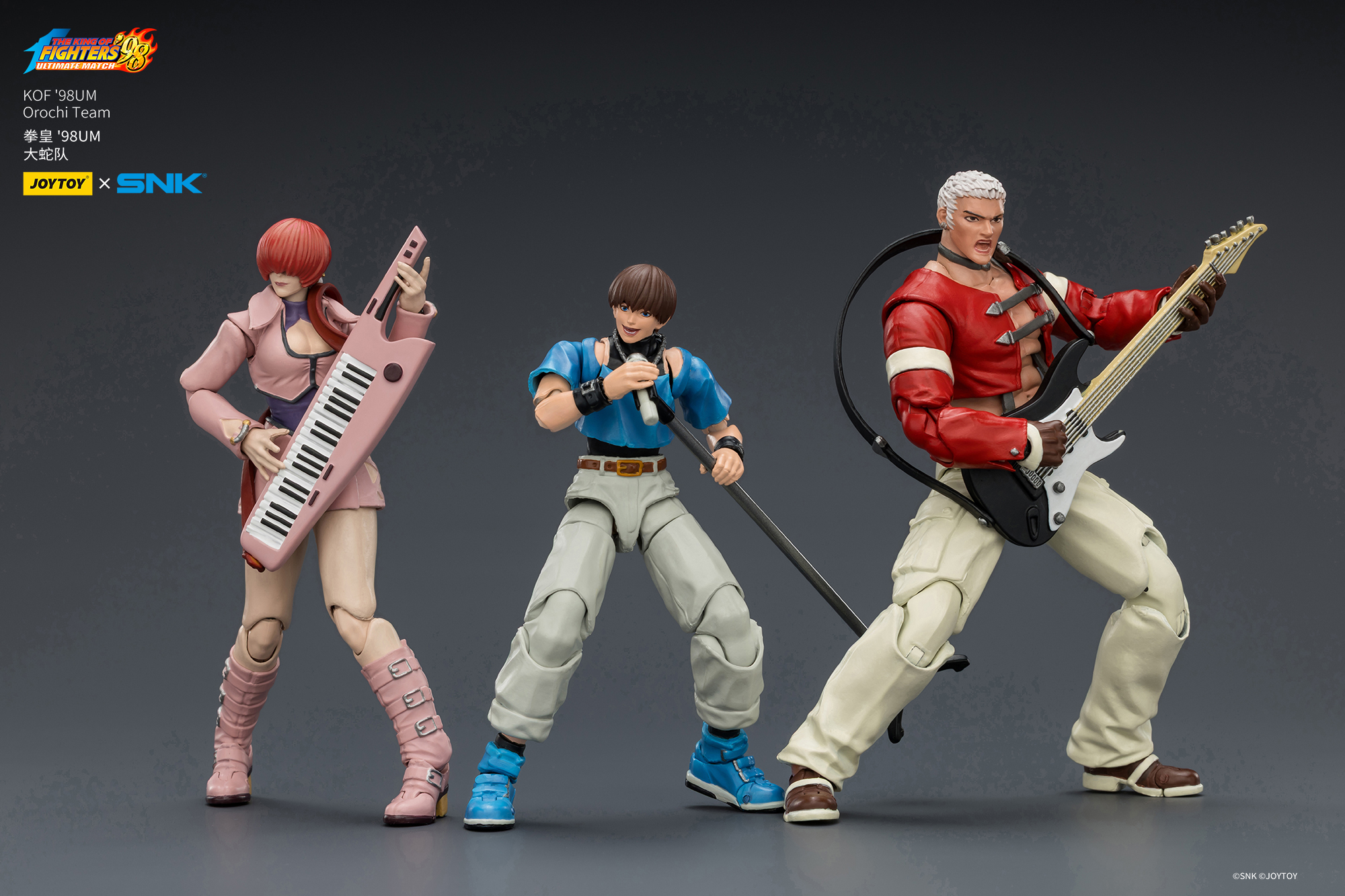 JoyToy King of Fighter 98UM Orochi Team – Joytoy Figure - JOYTOY
